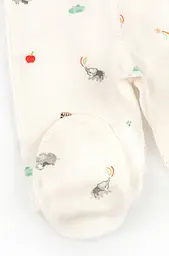 Комплект для немовлят з трьох предметів Giraffe з футера - мініатюра 6