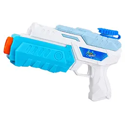 Дитячий водяний пістолет Aqua Quest DHOWG10294(White-Blue) пластик, 22 см