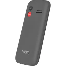 Мобільний телефон (бабушкофон) Sigma mobile Comfort 50 HIT Grey - мініатюра 4