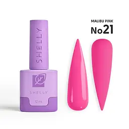 Гель-лак для нігтів 21 Malibu Pink Shelly 12 мл