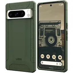 Оригінальний протиударний чохол UAG Scout для Google Pixel 8 Pro (6.7") Olive Drab 614319117272 - мініатюра 9