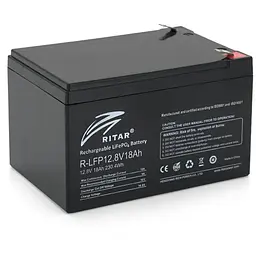 Акумуляторна батарея Ritar LiFePO4 12,8V 18Ah 230.4WH ( 150 x 98 x 95 (100) ) Q6