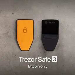 Апаратний гаманець для криптовалют Trezor Model Safe 3 Bitcoin Only (TMS3BO) - мініатюра 5