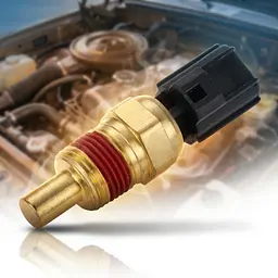 Датчик температури охолоджуючої рідини Hoffer для ВОЛГА 31105 Chrysler Dodge Jeep Mitsubishi на 2 клеми
