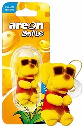 Ароматизатор для авто іграшка для повітря у вигляді "Песика" Areon Smile Toys Vanilla Ваніль