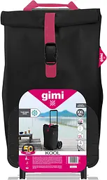 Сумка-візок Gimi Kool 60 Black (168409) - мініатюра 3