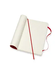 Записник Moleskine Classic середній, Клітинка Червоний М’який (QP617F2) - мініатюра 4