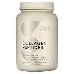 Колаген Collagen Peptides 907 грам Без смаку Sports Research vit0005706