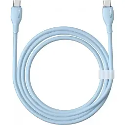 Кабель Baseus Pudding Series Fast Charging Cable Type-C to Type-C 100W 2m P10355702311-01 Blue - мініатюра 3