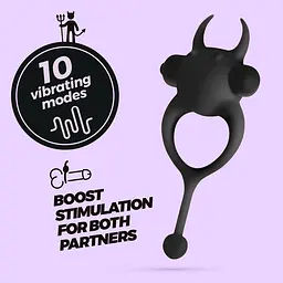 Віброкільце Crushious Daemon 12.5 см (чорний) - мініатюра 14