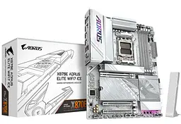 Материнська плата Gigabyte X870E AORUS ELITE WIFI7 ICE (X870E AORUS ELITE WIFI7 ICE) (Socket AM5, AMD X870E, ATX) - мініатюра 5