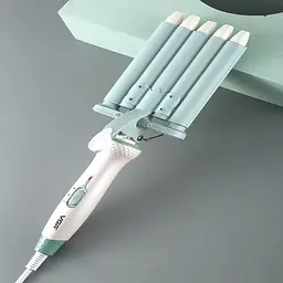 Плойка хвиля для волосся VGR V-597 п'ять хвиль діаметр 16 мм з керамічним покриттям для кучериків і локонів - мініатюра 2