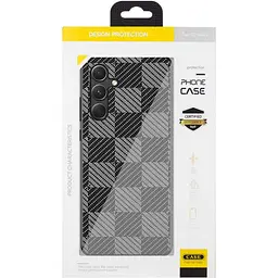 Чохол TPU+PC Grid для Samsung Galaxy S25+ Cube - мініатюра 2