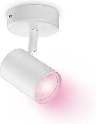 WiZ Світильник точковий накладний розумний IMAGEO Spots, 1х5W 2200-6500K RGB білий - мініатюра 7