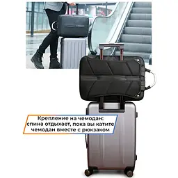 Рюкзак антизлодій Mark Ryden 6832 15.6" USB 20 л чорний (16245) - мініатюра 10