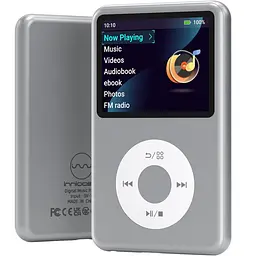 MP3-плеєр 128 GB з Bluetooth Innioasis Y1 Silver