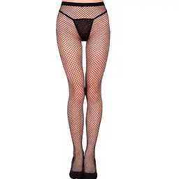 Колготи в мікросітку One size Чорний K000632
