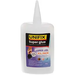 Супер клей універсальний секундний для швидкого склеювання Unifix 100 г гель