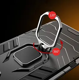Чохол бампер Primolux Ring Armor для Apple iPhone 15 Plus Black - мініатюра 10