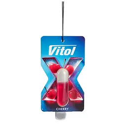 Ароматизатор для автомобіля VITOL X-Fresh Cherry (VF01) - мініатюра 2