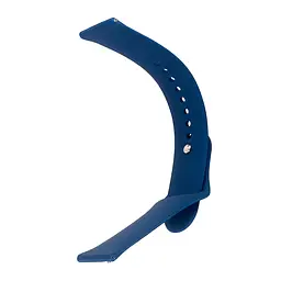 Ремінець Silicone 20 mm Watch Active/Galaxy S4 42 mm/Gear S2/Xiaomi Amazfit Midnight Blue L