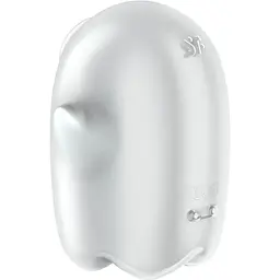 Вакуумний стимулятор Satisfyer Glowing Ghost White - мініатюра 4