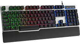 Клавіатура GamePro Stinger GK599 RGB Grey - мініатюра 2