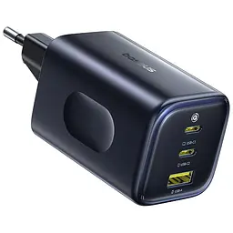 МЗП Baseus PicoGo AE11 Fast Charger 67W (1USB-A/2C) (E01212) Cosmic Black - мініатюра 3