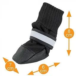 Шкарпетки та взуття для собак Ferplast PROTECTIVE SHOES S (FR86801017) - мініатюра 2