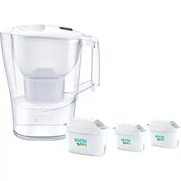 Фільтр-глечик Brita Aluna Memo MXPro 2.4л White + 3 картрижда (1053054) [150408]