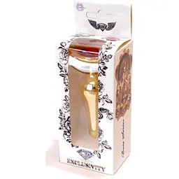 Анальна пробка Boss Of Toys Boss Series - Jewellery Gold Butt Plug Red, BS6400064, Золотий / Червоний - мініатюра 8