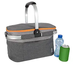 Термосумка Bo-Camp Cooler Basket 20 Liters Grey (6702974) - мініатюра 2