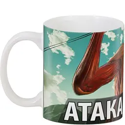 Кухоль GeekLand Атака Титанів Attack on Titan AT.02.47 330 мл білий - мініатюра 3