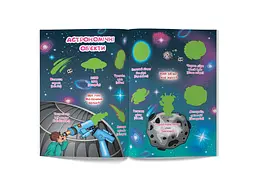 Книга Велика книжка. Розвивальні наліпки. Розумні завдання. Космос 1411 shop (9789669871411) - мініатюра 2