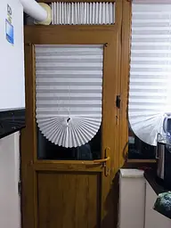 Жалюзі-плісе самоклейні на вікна 60 x 180 см білі (BLINDS-WHITE60X80) - мініатюра 5