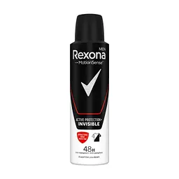 Антиперспірант Rexona Невидимий на чорному і білому Активний захист 150 мл (8720181564185)