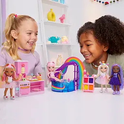 Ігровий набір з лялькою Rainbow High Littles Кондитерська Кенді з аксесуарами (522058) - мініатюра 11
