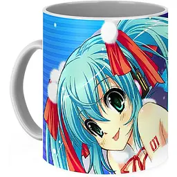 Кухоль GeekLand Вокалоїди Vocaloid Хацуне Міку Hatsune Miku Чунь цзе свято весни VC 02.11 330 мл різнобарвний - мініатюра 3
