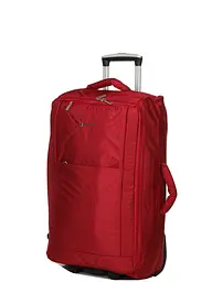 Валіза Середня (M) тканинна на 2 колесах Airtex 525 Queluz 64x38x21 см 51 л Червона