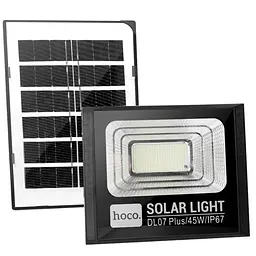 Светильник уличный садовый Hoco DL07 Plus на солнечной энергии 45 Вт лампа прожектор
