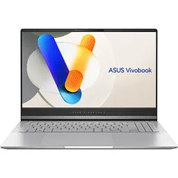 Ноутбук ASUS Vivobook S 15 M5506UA-MA055 15.6' 3K OLED, AMD R7-8845HS, 32GB, F1TB, UMA, noOS, Сріблястий (90NB1473-M002E0)