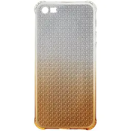 Чохол-накладка Hoco TPU cover Diamond series Gradient iPhone 5/5s/SE Yellow - мініатюра 3