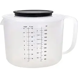 Мірна чашка Barazzoni My Utensil з кришкою 2000 мл (8640032000)
