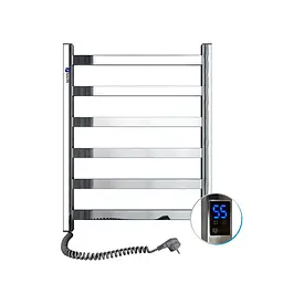 Електрична рушникосушка Navin Авангард 480x600 Sensor ліва з таймером 10-028153-4860, Хром, Ліве, Електронний - мініатюра 2