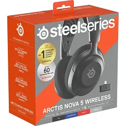 Навушники з мікрофоном SteelSeries Arctis Nova 5 Black (61670) - мініатюра 10