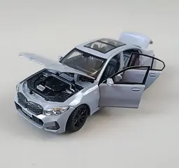 Машинка Автопром BMW БМВ TK - 10105 Авто Експерт, 3 кольори, металопластик, 1:32, звук, світло, інерція - мініатюра 3