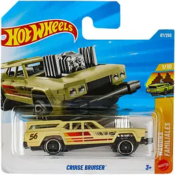 Базова машинка Hot Wheels Wagons Familiales Cruise Bruiser бежева (5785) JJJ49-N521