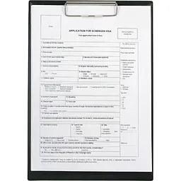 Планшет з металевим кліпом Axent A4 чорний (2512-01-A) - мініатюра 2