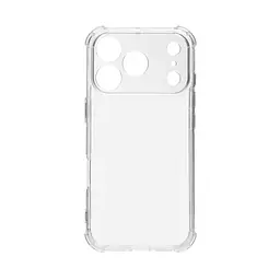 Прозрачный чехол для Apple iPhone 17 Pro с защитой камеры и усиленными бортами, тонкий, силиконовый, бесцветный, ударопрочный, противоударный бампер с закрытой камерой, ArmorStandart (ARM86228)