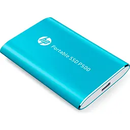 Зовнішній SSD накопичувач HP P500 500 GB Blue [7PD54AA] [105551] - мініатюра 4